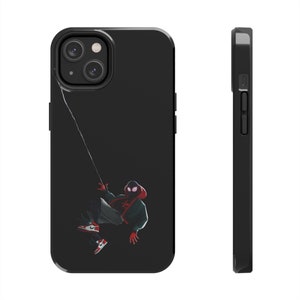 Spiderguy Tough Phone Cases, Miles Morales Phone Case, Superhero Phone Case, Fan Phone Case