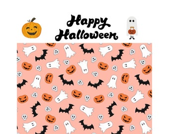Halloween Kids Activity Bundle, Printable Worksheets & Games (PDF)