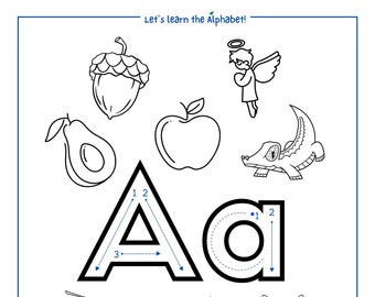 ABCs Learn the Alphabet with these 130 printable pages.