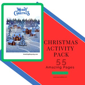 Christian Christmas Activity Pack Kids Nativity Printables Bible Games Coloring Pages Sunday School Advent Homeschool