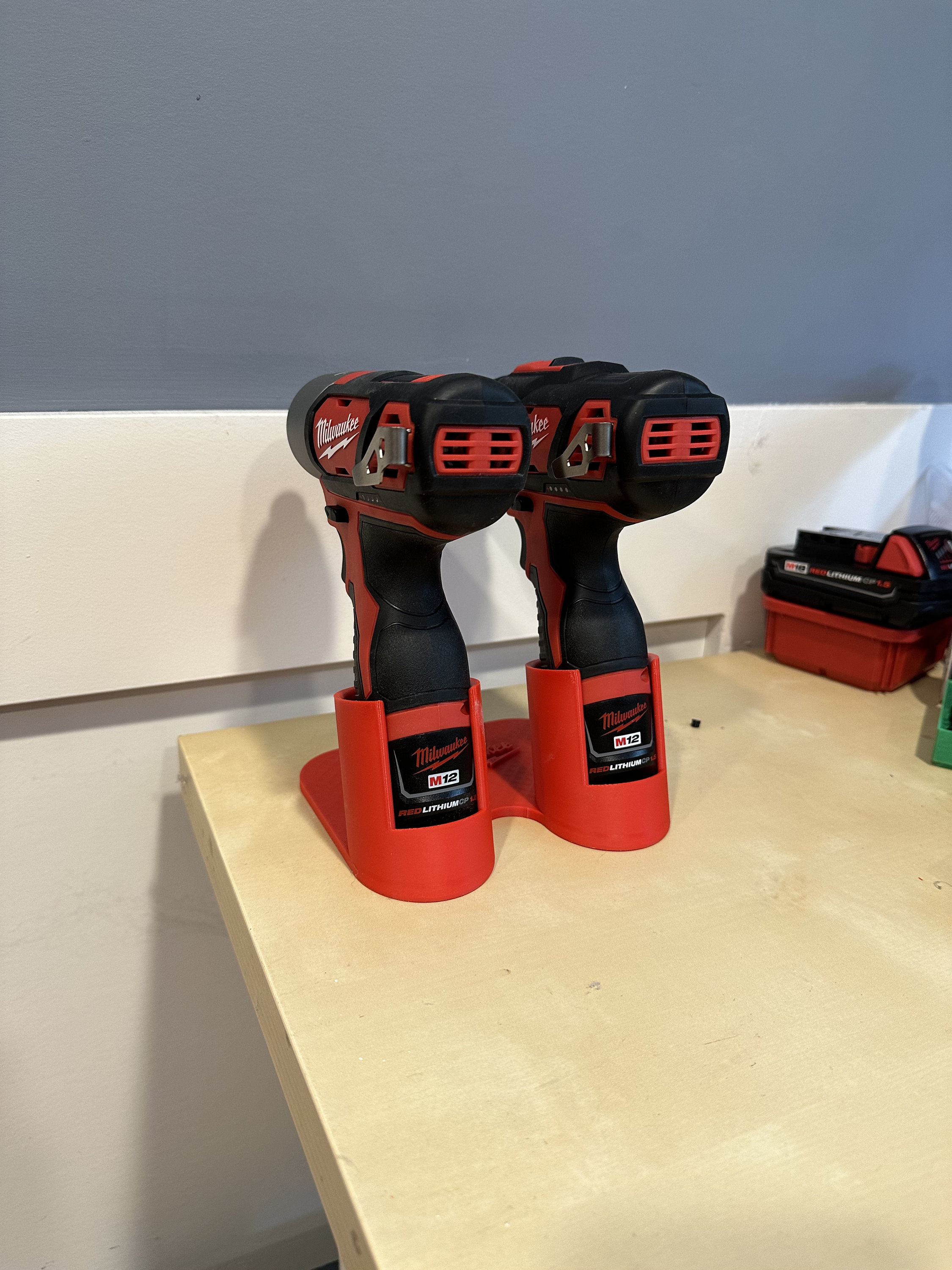 Milwaukee M12 Tabletop Drill & Driver Holder Etsy