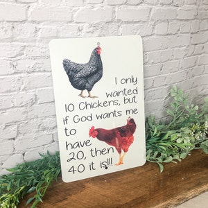 Funny Chicken Math Chicken Coop Sign Welcome To Our Coop Parking Sign Custom Chicken Sign for Chicken Lovers and Farm Animal Signs