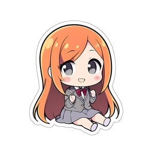 Orihime Kawaii Cutie Chibi Sticker