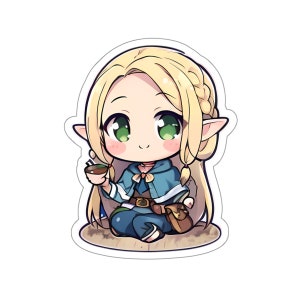 Marcille Donato Kawaii Cutie Chibi Sticker