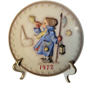 1972 M.I Hummel Plate Goebel Collection 2nd annual plate