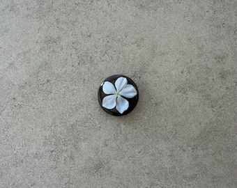 Flower Pinback Button (1.25 inch)
