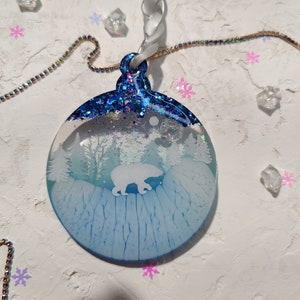 Epoxy Christmas ornaments