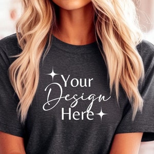 Gildan 5000 Mockup l Digital Download l Tshirt Mockup l Valentines Day Tshirt Mockup l Gildan Mock ups l Aesthetic Mockup l Mockup Gildan