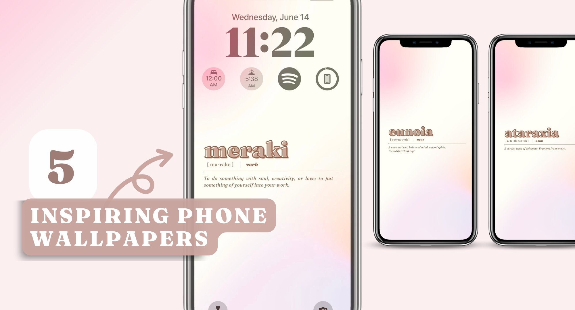 Aesthetic Phone Wallpaper Minimal Phone Wallpaper Pink Phone - Etsy