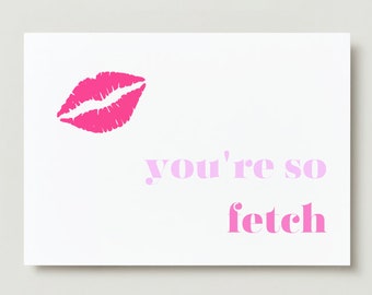 PACK of Mean Girls Themed Cards