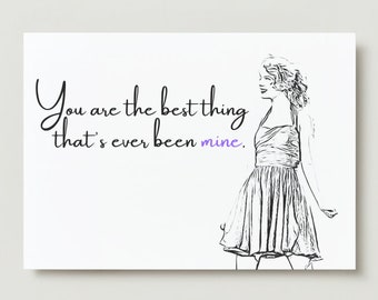 Swiftie Romance Card - Mine