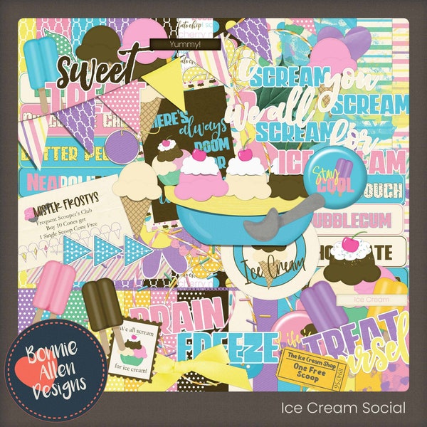 Summer Scrapbook Etsy