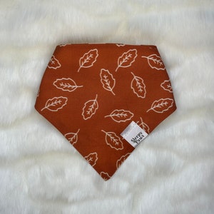 Herbst Blätter - Haustier Hund Katze Druckknopf wendbar Haustier Halstuch Accessoires