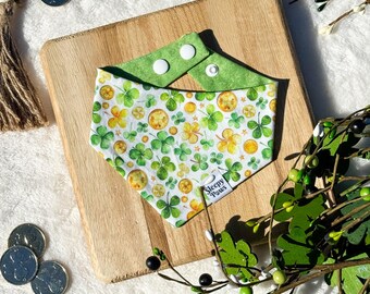 Coins and Clovers Pet Bandana