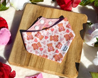 Teddy Bear Kisses Pet Bandana