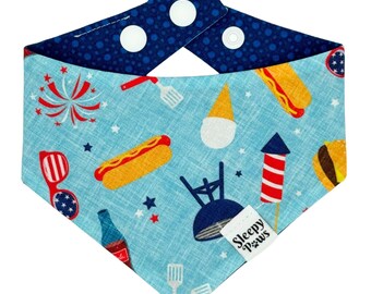 Backyard BBQ Pet Bandana