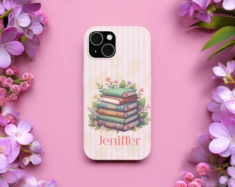 Custodia per telefono a forma di libro, regalo per amanti dei libri, custodia per telefono personalizzata, custodia per telefono a forma di libro anime, custodia per telefono estetica, amante dei libri, custodia per telefono libresca, custodia per telefono Magsafe