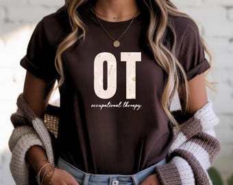 Maglietta per terapia occupazionale, terapia occupazionale, regali per terapia occupazionale, maglietta per terapia occupazionale, regalo di laurea per terapia occupazionale, maglietta occupazionale