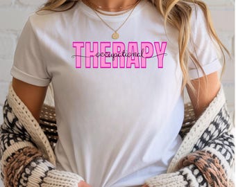 Maglietta per terapia occupazionale, maglietta per terapia occupazionale, regalo di laurea in terapia occupazionale, maglietta per terapia occupazionale, regalo di laurea in terapia occupazionale per lei, maglietta per terapia occupazionale