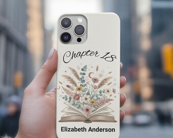 Personalized phone case 18th Bithday Gift Book Lover Gift Bestie Bday gift  Birthday gift phone case 18th Birthday gift Bithday gift for her