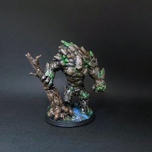 Earth Elemental | Large | Painted Tabletop Miniatures | Dungeons and Dragons, DND, RPG, TTRPG