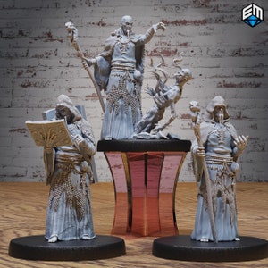 Necromancer | Medium | Tabletop Miniatures | Dungeons and Dragons, DND, RPG, TTRPG