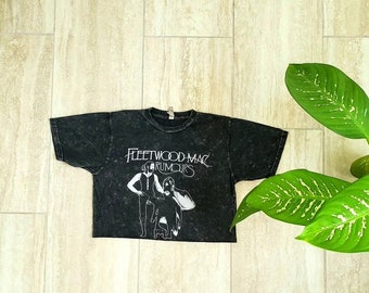 Vintage Style Fleetwood Mac Crop Top