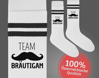 Team Groom | Socks | Tennis Socks | Best Man Gift | Polter Gadget | Bachelor Party
