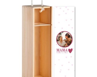 Mom - Thank you for everything | Wine box | Mom gift | Mother's Day gift