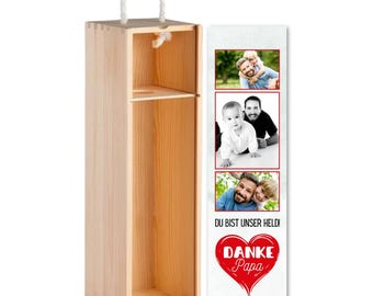 Thank you, Dad | Wine box | Dad gift | Father's Day gift