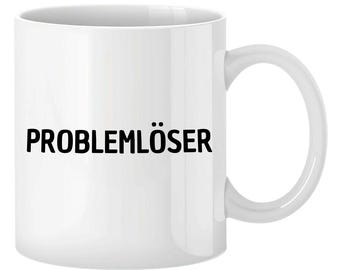Problem solver | Mug with saying | Funny mug | Funny gift