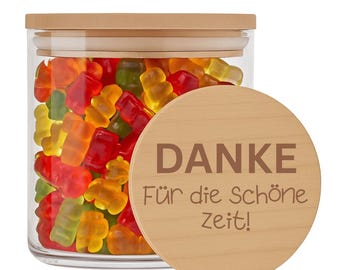 Thank you for the wonderful time | Storage jar | Saying thank you