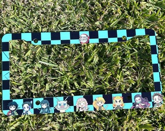 Cadres de plaque d'immatriculation Demon Slayer