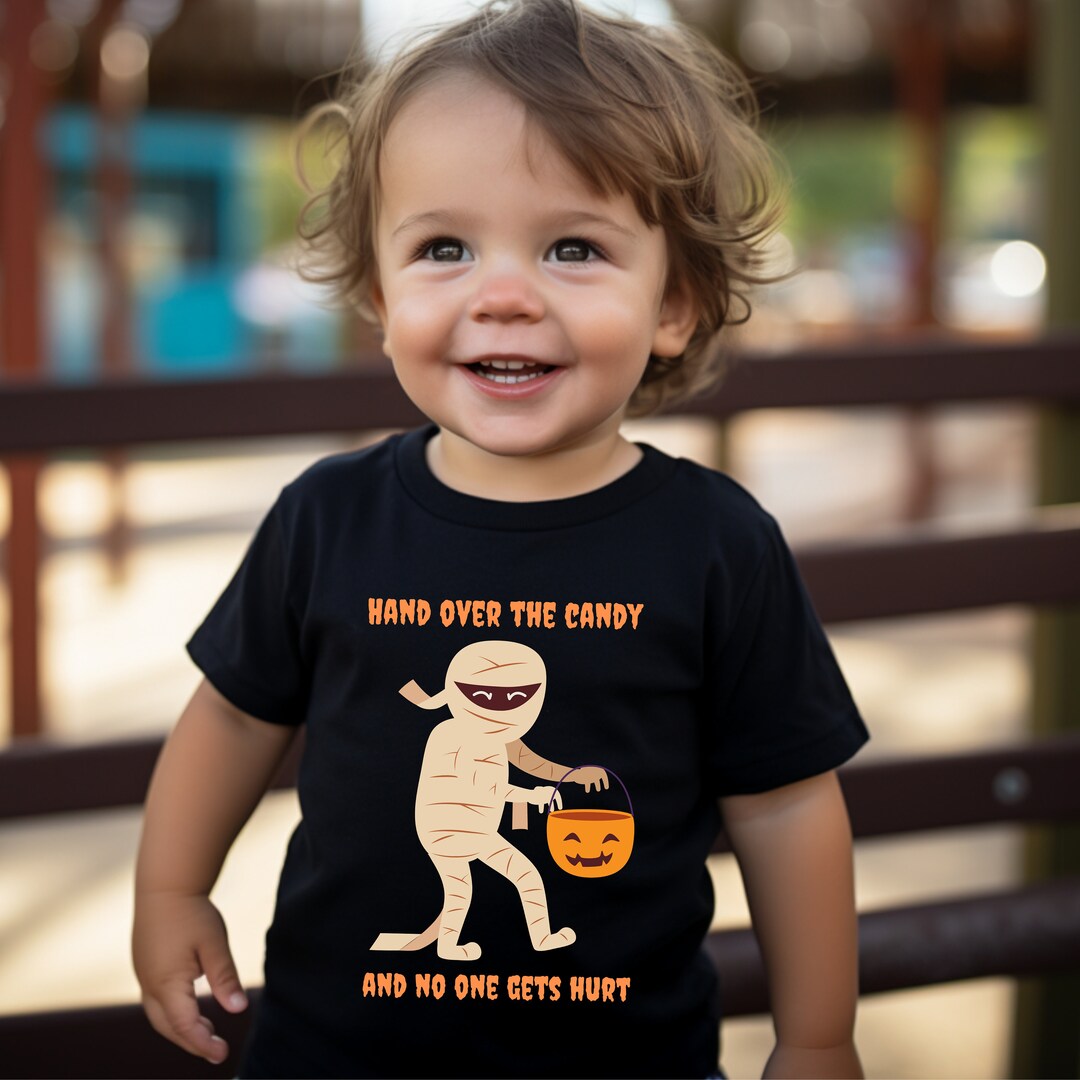 Mummy Halloween Shirt for Kids, Toddler Halloween Shirt, Toddler