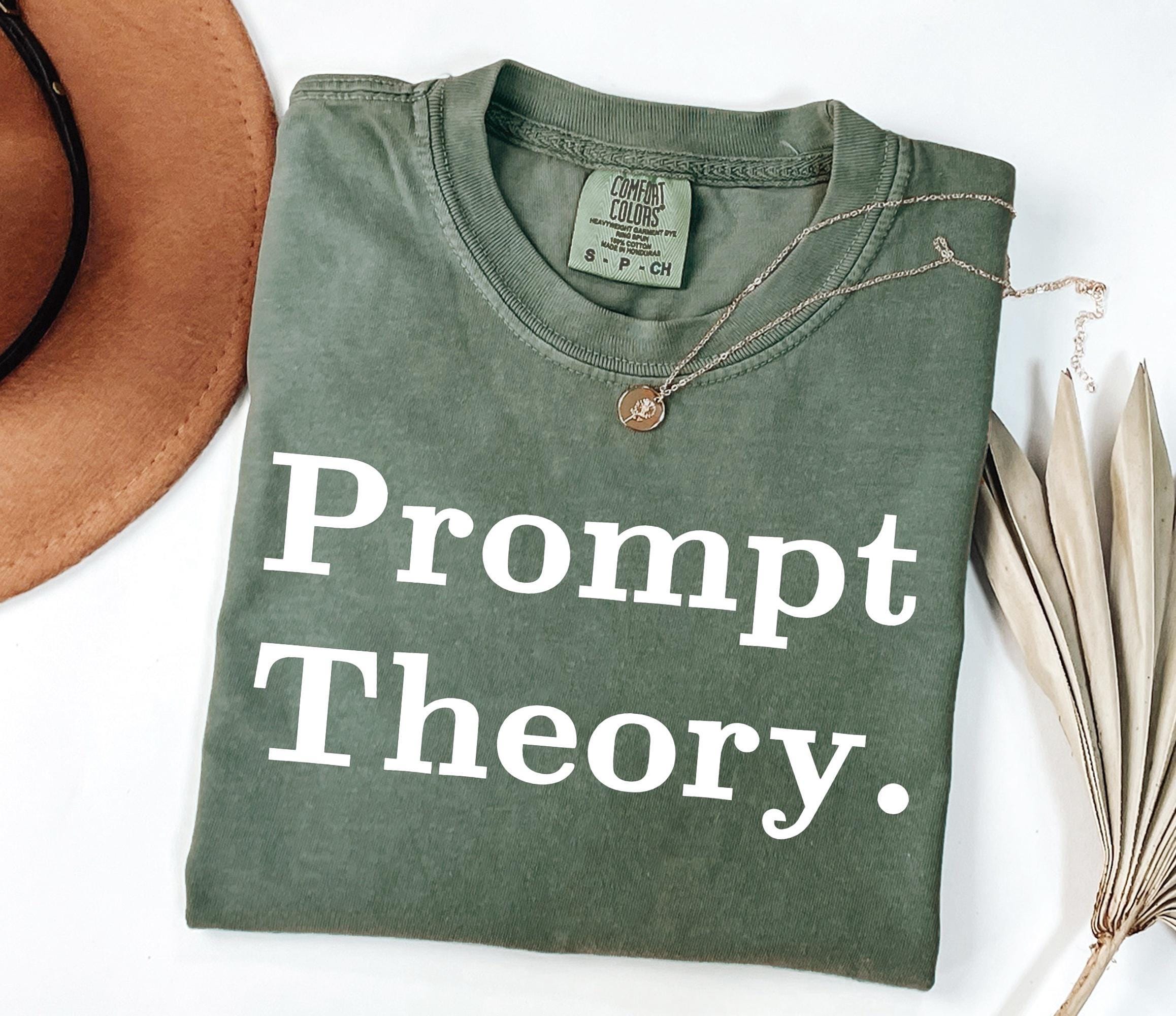 Comfort Colors® Popular Prompt Theory T-Shirt, AI Shirt, Trendy Engineering Shirt,Trendy Engineer Gift, Funny AI Shirt, AI Theory Sweatshirt