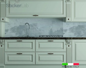 Kitchen covering Splashback - Cement | Backsplash Covering