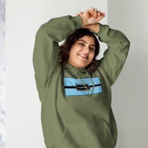 Oasis &#39;Sunshiiiiine&#39; Logo Hoodie: Britpop 90s Music Unisex Sweatshirt