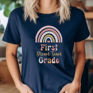 Comfort Color First Grade Teacher Shirt, Gifts For First Grade Teacher,  1st Grade, Back To School, Elementary School Teacher, Teacher Gifts