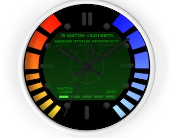 007 James Bond Goldeneye Wristwatch Style Wall Clock Unique