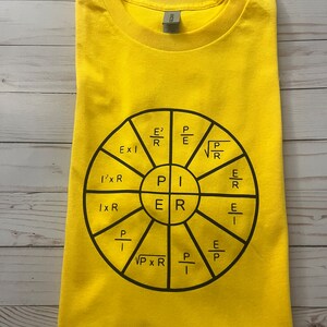 ohms law t shirts