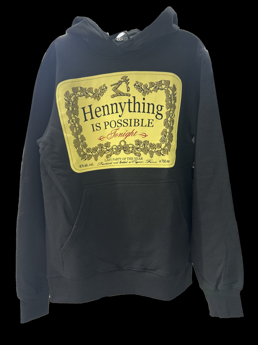 Hennything is Possible Design Hoodies Fleece Hoodies, Unisex Hoodies