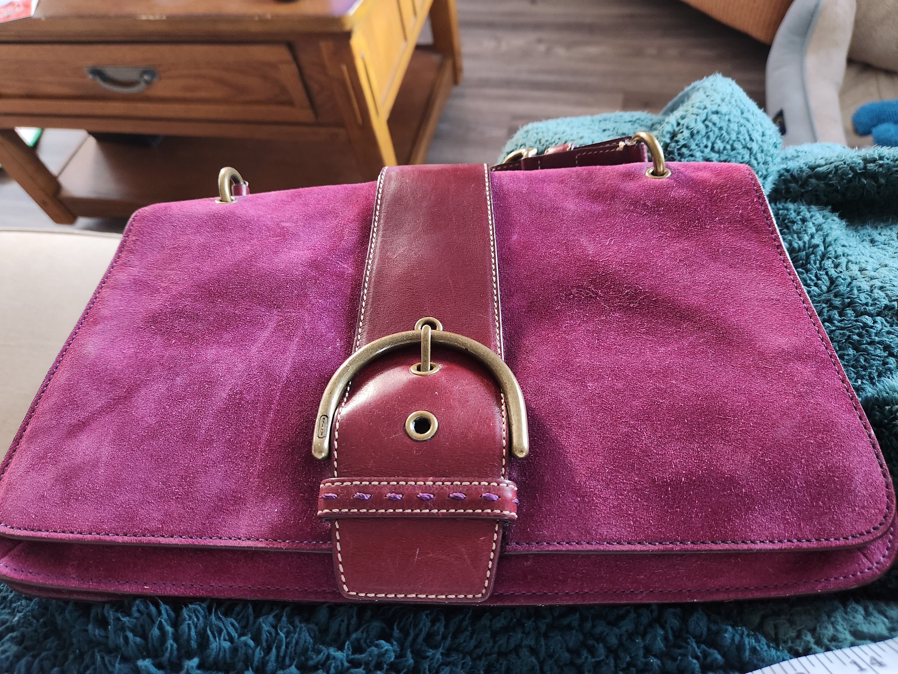 Free: Large Coach purse in purple - Handbags - Listia.com Auctions for Free  Stuff