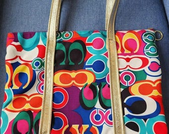 バッグ COACH POPPY Optic Tote bag y2k 00s 17936 COACH POPPY Optic Tote bag y2k 00s 17936 #PF72UM | eBay