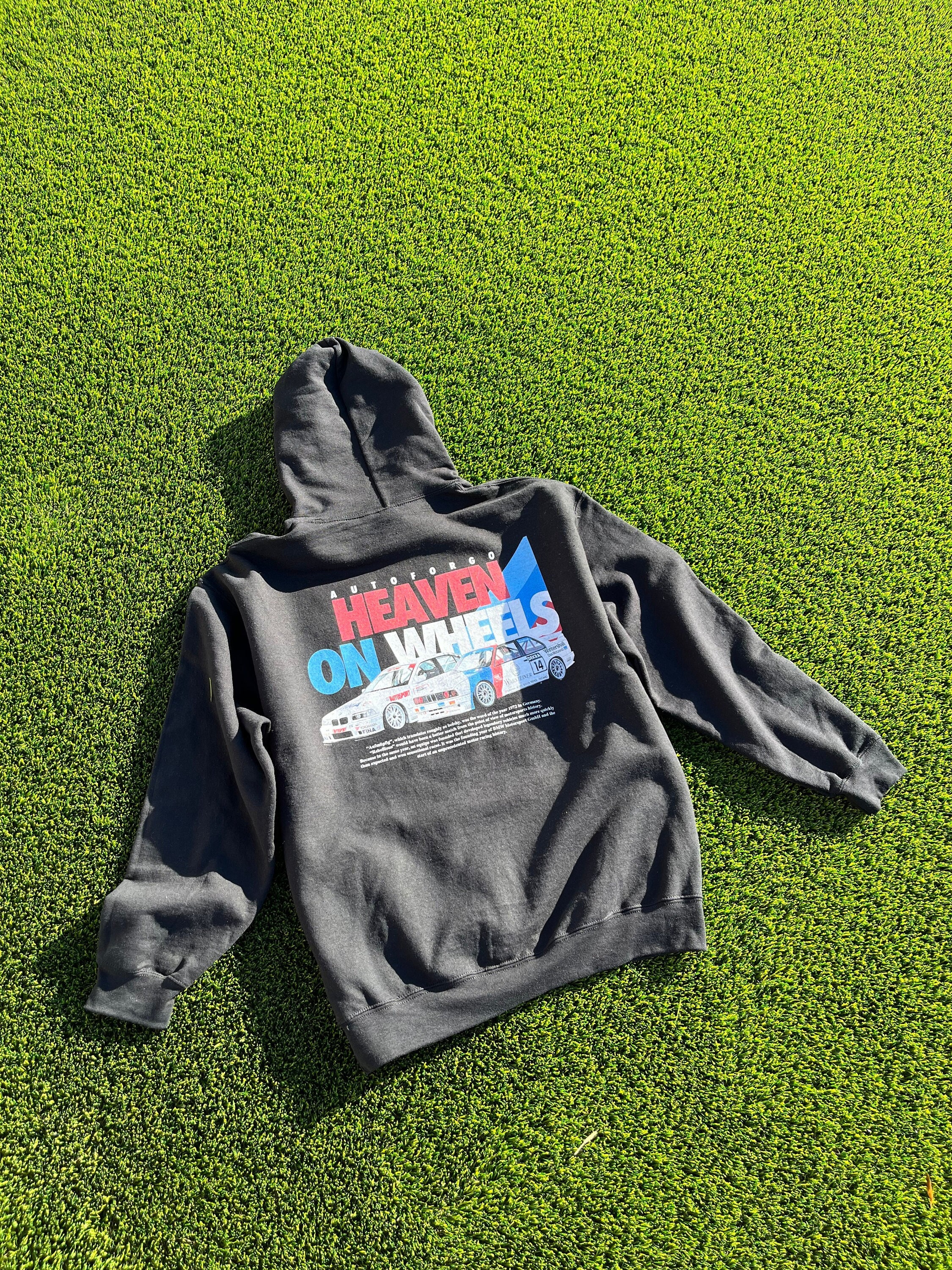 BMW Golden Era Heaven Hoodie - DTM Racing Inspired Hoodie by AutoForgo - Gifts for car guys, car enthusiasts, vintage racing, vintage BMW's