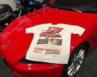 Mitsubishi Evo VI Graphic Tee Retro JDM Car Shirt Drift Racing Turbo Streetwear Design