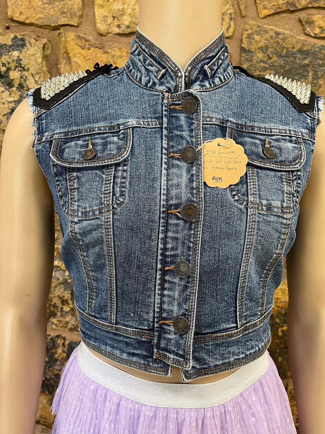 Skler Denim Vest