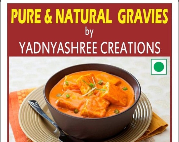 Featured listing image: Gravy Premixes by Yadnyashree Creations - Red, Brown Black, Golden, Green, White & Biryani Premix Gravy/Masala