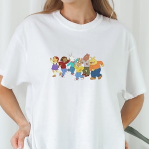 Arthur, PBS Kids, Unisex Adult Graphic T-Shirt, Arthur Read, 90s Nostalgia, TV, graphic tee, Childhood