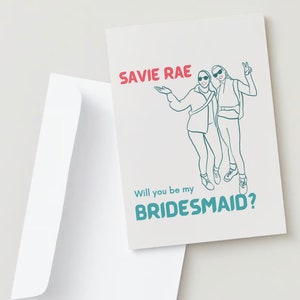 Custom Bridesmaid Proposal Cards