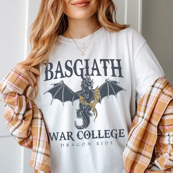 Basgiath War College Comfort Colors Vintage Wash T-Shirt